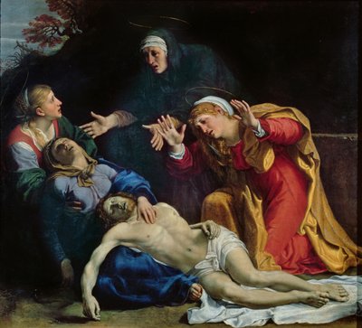 The Dead Christ Mourned (